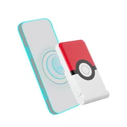   OTL Technologies Pokémon Pokéball  5000mAh Magnetic Wireless PowerBank Red