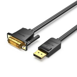   Vention DisplayPort to DVI Cable DP to DVI-D 24+1 Cable 1m Black