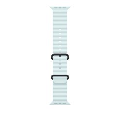 Apple Watch 49mm Ocean Band Ice Blue Black Titanium Finish