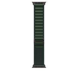   Apple Watch 49mm Alphine Loop Dark Green Black Titanium Finish Large