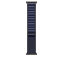   Apple Watch 49mm Alpine Loop Navy Black Titanium Finish Large