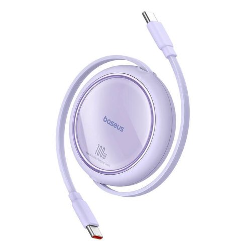 Baseus Free2Pull Retractable USB-C Cable 100W Purple