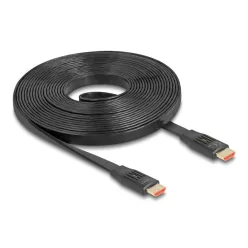   DeLock High Speed HDMI Flat Ribbon Cable 48Gbps 8K 60Hz 5m Black