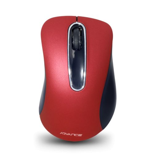 Advance Shape 3D Wireless Mouse Red