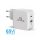 Advance PowerFlex Turbo 65W Wall Charger White