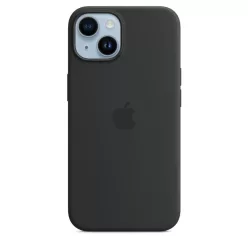 Apple iPhone 14 Silicone Case with MagSafe Midnight