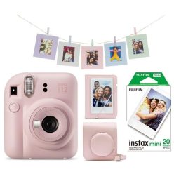 Fujifilm Instax Mini 12 Blossom Pink Csomag