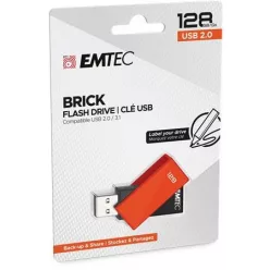 Emtec 128GB C350 Brick USB2.0 Orange