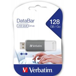 Verbatim 128GB DataBar USB2.0 Grey