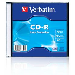 Verbatim DataLife CD-R 80 52x slim tok 1db/cs (1-es címke)