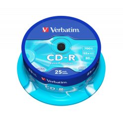 Verbatim DataLife CD-R 80 52x 25db/henger (25-ös címke)