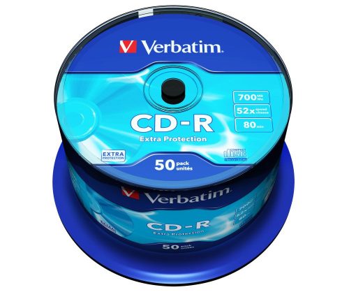 Verbatim DataLife CD-R 80 52x 50db/henger (50-es címke)