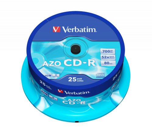 Verbatim DataLife Plus CD-R 80 52x 25db/henger (25-es címke)