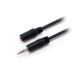 EQuip 3.5mm Stereo Audio Extension Cable 2,5m Black