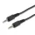 EQuip 3.5mm Male to Male Stereo Audio cable 2,5m Black