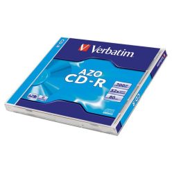 Verbatim CD-R 80 52x Normál tok 1db-os (1-es címke)