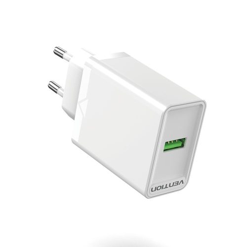 Vention 18W Fast Charger White