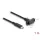 DeLock SuperSpeed USB 10 Gbps (USB 3.2 Gen 2) Cable USB Type-C male to female 1m panel-mount Black