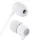 3mk Wired Earphones USB-C Headset White