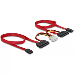 DeLock SATA All-in-One cable for 2x HDD
