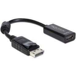   DeLock Adapter Displayport 1.1 male > HDMI female Passive Black