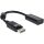 DeLock Adapter Displayport 1.1 male > HDMI female Passive Black