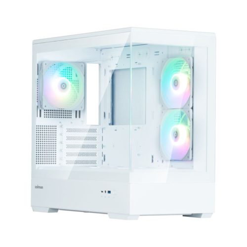 Zalman P30 V2 Tempered Glass White