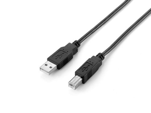 EQuip USB 2.0 Type A to Type B Cable 1m Black