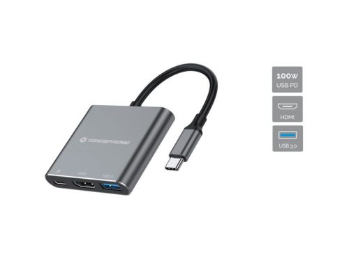 Conceptronic  DONN18G 3-in-1 USB 3.2 Gen 1 Docking Station