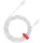 Canyon CC100AB C-C 100W cable Braided 2m White