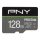 PNY 128GB microSDXC Pro Elite Class 10 U3 V10 + adapterrel