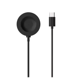   FIXED USB-C töltőkábel Huawei Watch GT 2 Pro/3/3 Pro/4/4 Pro/5/5 Pro okosórához, fekete