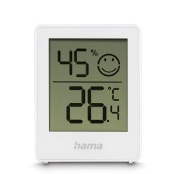   Hama Baros Thermometer and Hygrometer Digital for Indoors Set of 2 Időjárás Állomás White