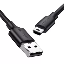 UGREEN US132 USB-A - miniUSB Cable 0,25m Black
