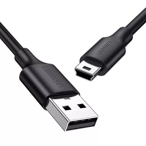 UGREEN US132 USB-A - miniUSB Cable 0,25m Black