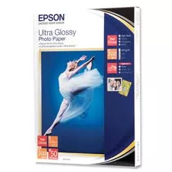 Epson Ultra Glossy 300g 13x18cm 50db Fényes Fotópapír