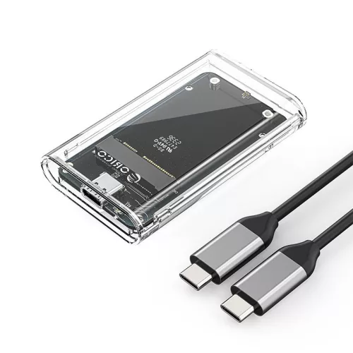 Orico TC10-MS mSATA USB-C 3.0 SSD Enclosure Clear
