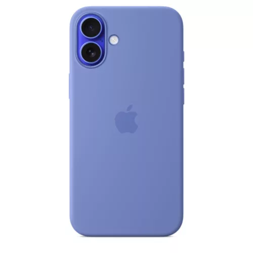 Apple iPhone 16 Plus Silicone Case with MagSafe Periwinkle (Seasonal)