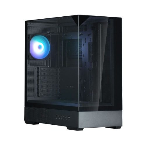 Zalman P40 Prism RGB Tempered Glass Black