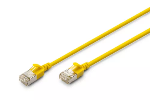 Digitus CAT6A F-FTP Patch Cable 1m Yellow