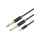 Vention Audio 3.5mm jack/M to 2x6.35mm jack/M cable 3m Black