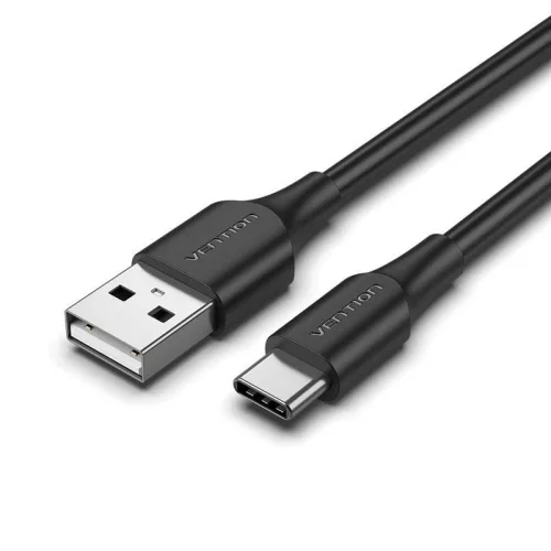 Vention USB-A 2.0/M to USB-C/M cable 1,5m Black
