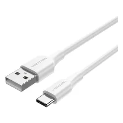 Vention USB-A 2.0/M to USB-C/M cable 1,5m White