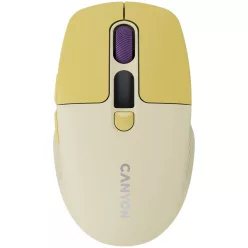 Canyon CNS-CMSW26Y Wireless Bluetooth Mouse Yellow
