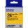 Epson LK-6YBP címkeszalag (24mm) Black on Yellow - 9m