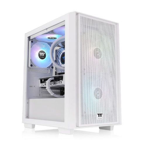 Thermaltake Versa H16 ARGB Tempered Glass White