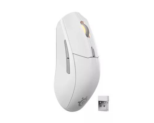 Steelseries Rival 3 Gen 2 Gaming Wireless Bluetooth Mouse White