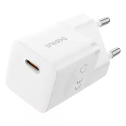 Baseus USB-C GaN5 mini 25W mains charger White