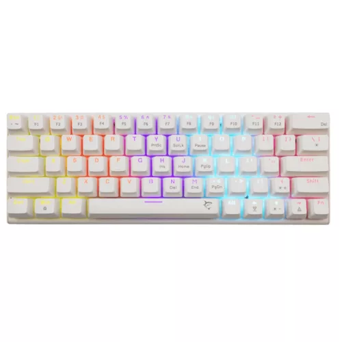 White Shark Wakizashi 2 Red Switches Gaming Keyboard White US