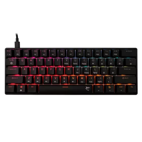 White Shark Shinobi 2 RGB Gaming keyboard Black US
